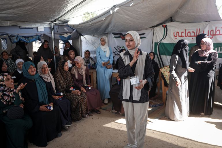 Psychological Support and Healing for Gaza Women in Safe Spaces During War