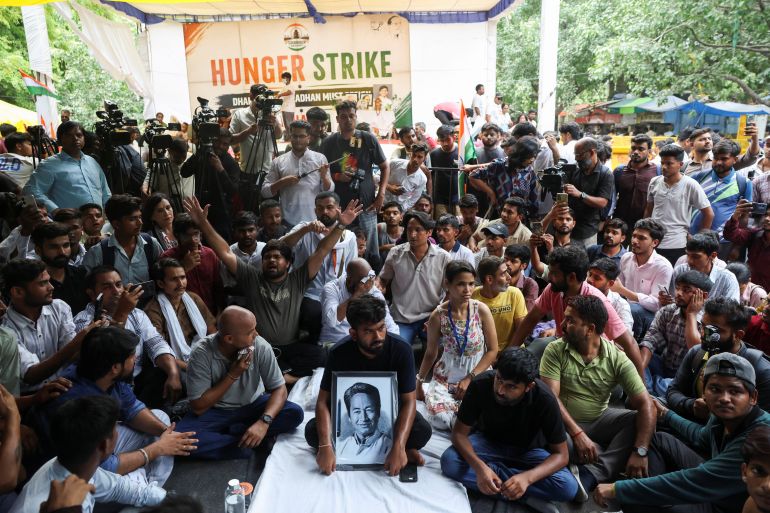 Gen Z-led protests in India call for march to parliament demanding resignations