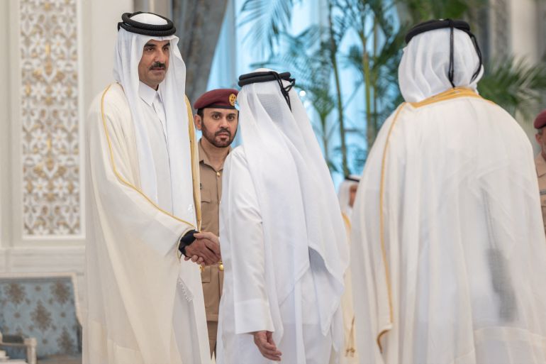 Sheikh Tamim bin Hamad Al Thani Receives Condolences for Father Emir’s Death