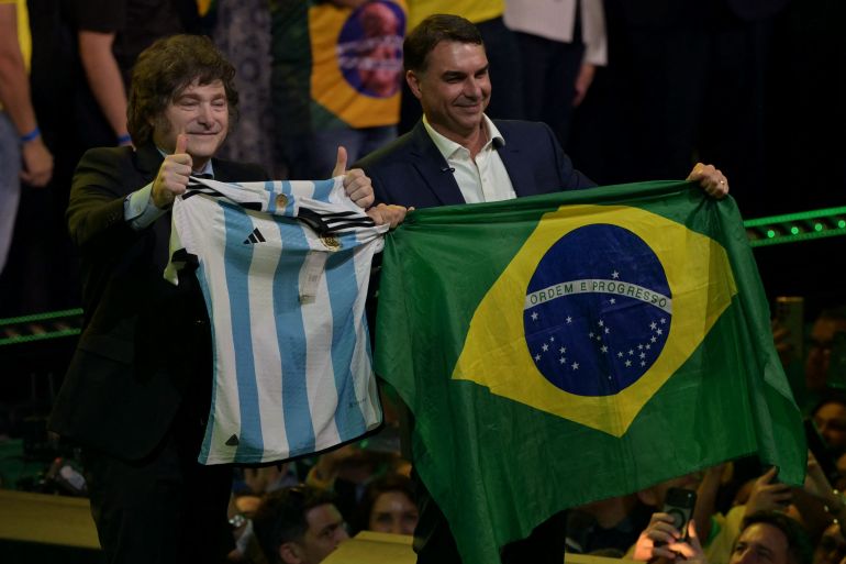 Flavio Bolsonaro starts presidential bid amid Netanyahu and Milei support, faces Lula challenge