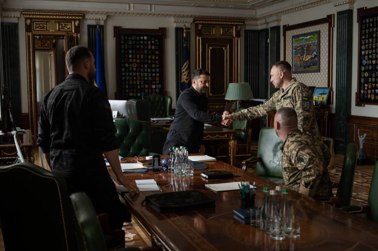 Ukraine’s Zelenskyy replaces military commander following protests over defence leadership
