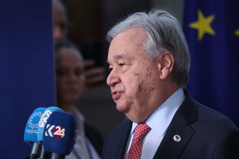 Antonio Guterres Arrives in Syria for First UN Chief Visit Since 2009