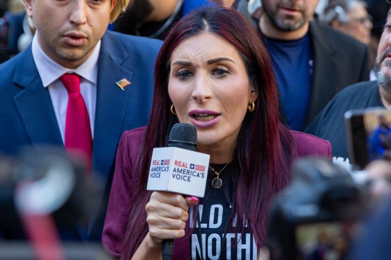 Ukrainian President Zelenskyy Holds Meeting with Far-Right American Activist Laura Loomer