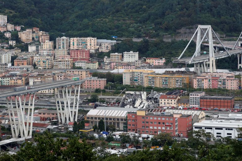 Ex-CEO of Italy’s main motorway operator receives 12-year sentence for Genoa bridge disaster
