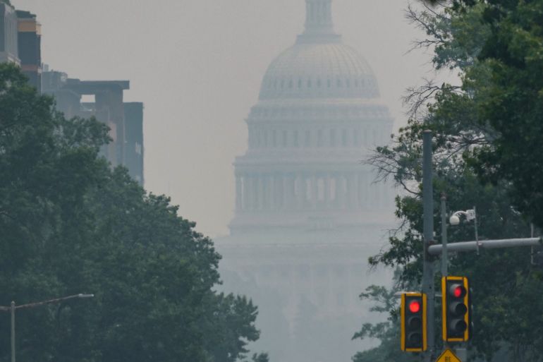 Trump warns Canada of increased tariffs due to wildfire smoke affecting US air quality