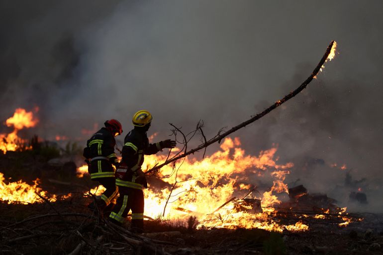 Mass Evacuations as Wildfires Devastate Regions in France and Spain