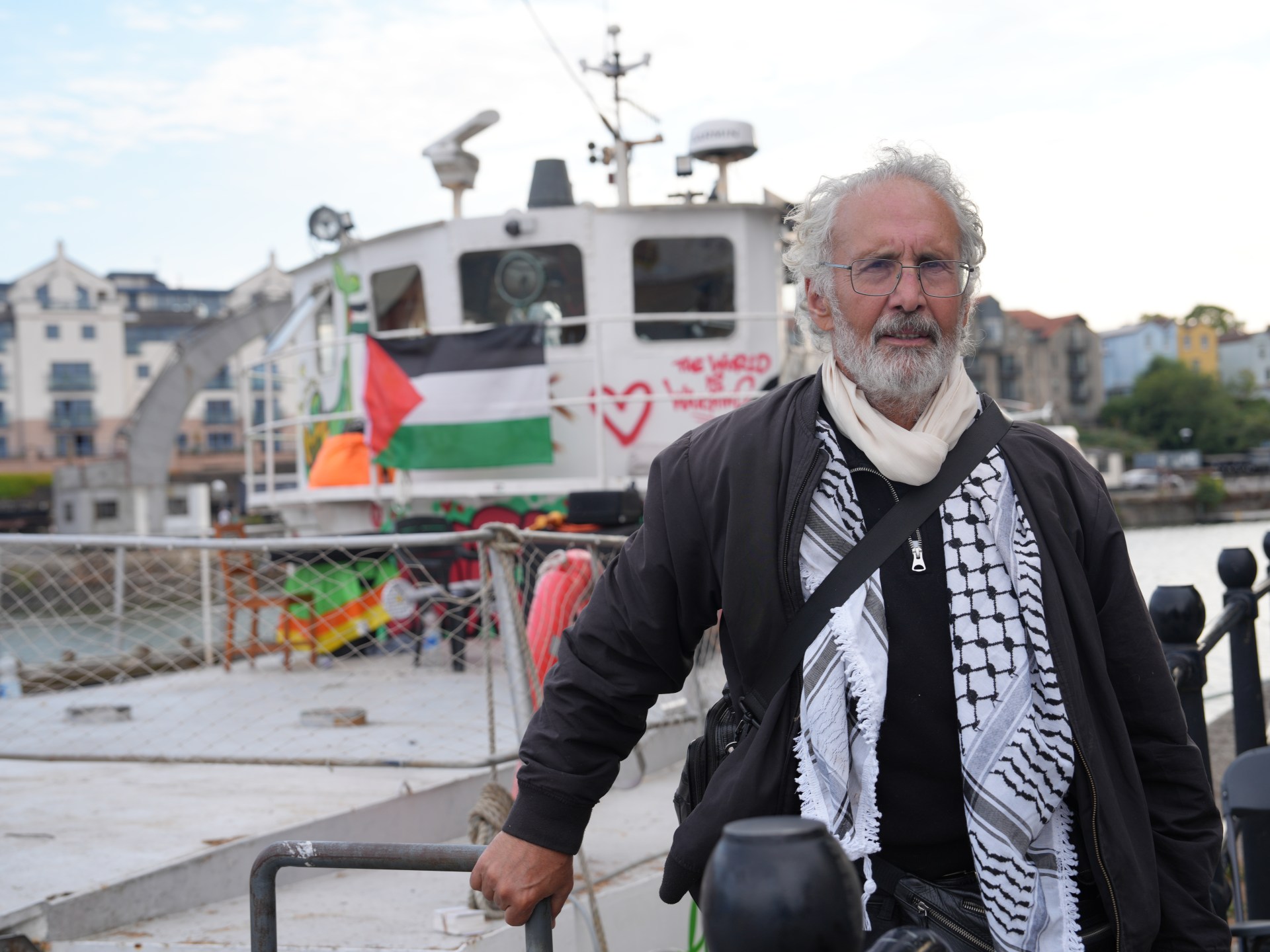 Twelve activists leave Bristol aboard Kate for Gaza mission