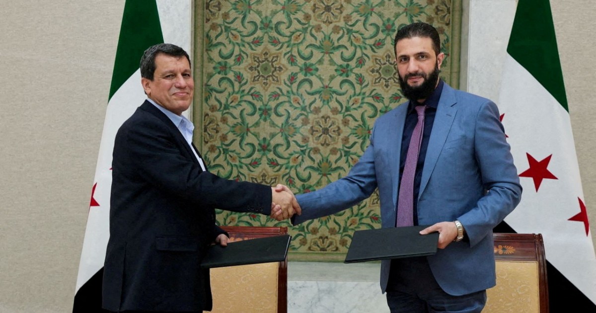 Mazloum Abdi joins Syria’s presidency after SDF dissolution