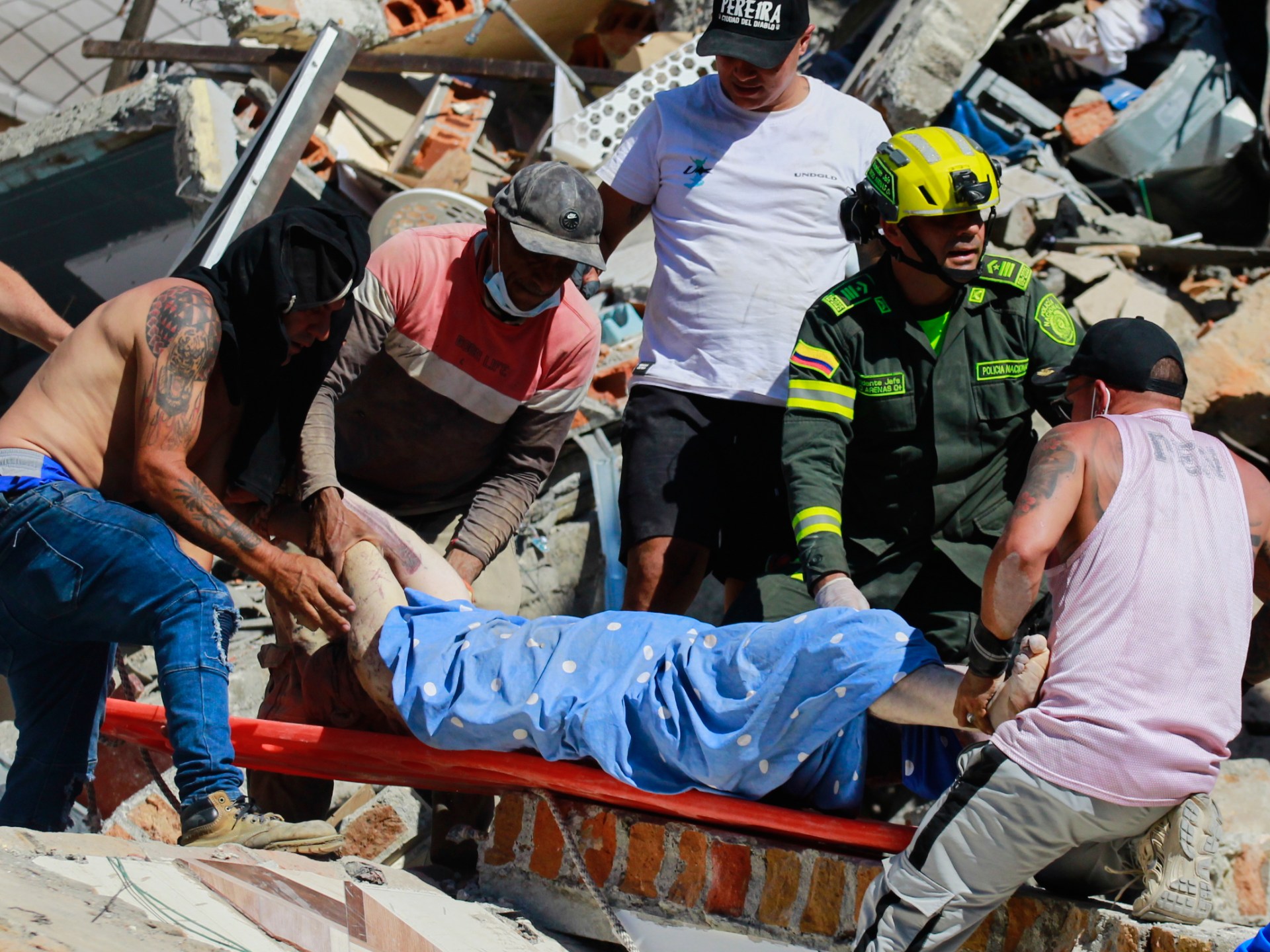 Search for survivors continues after Colombia’s magnitude 7.4 quake