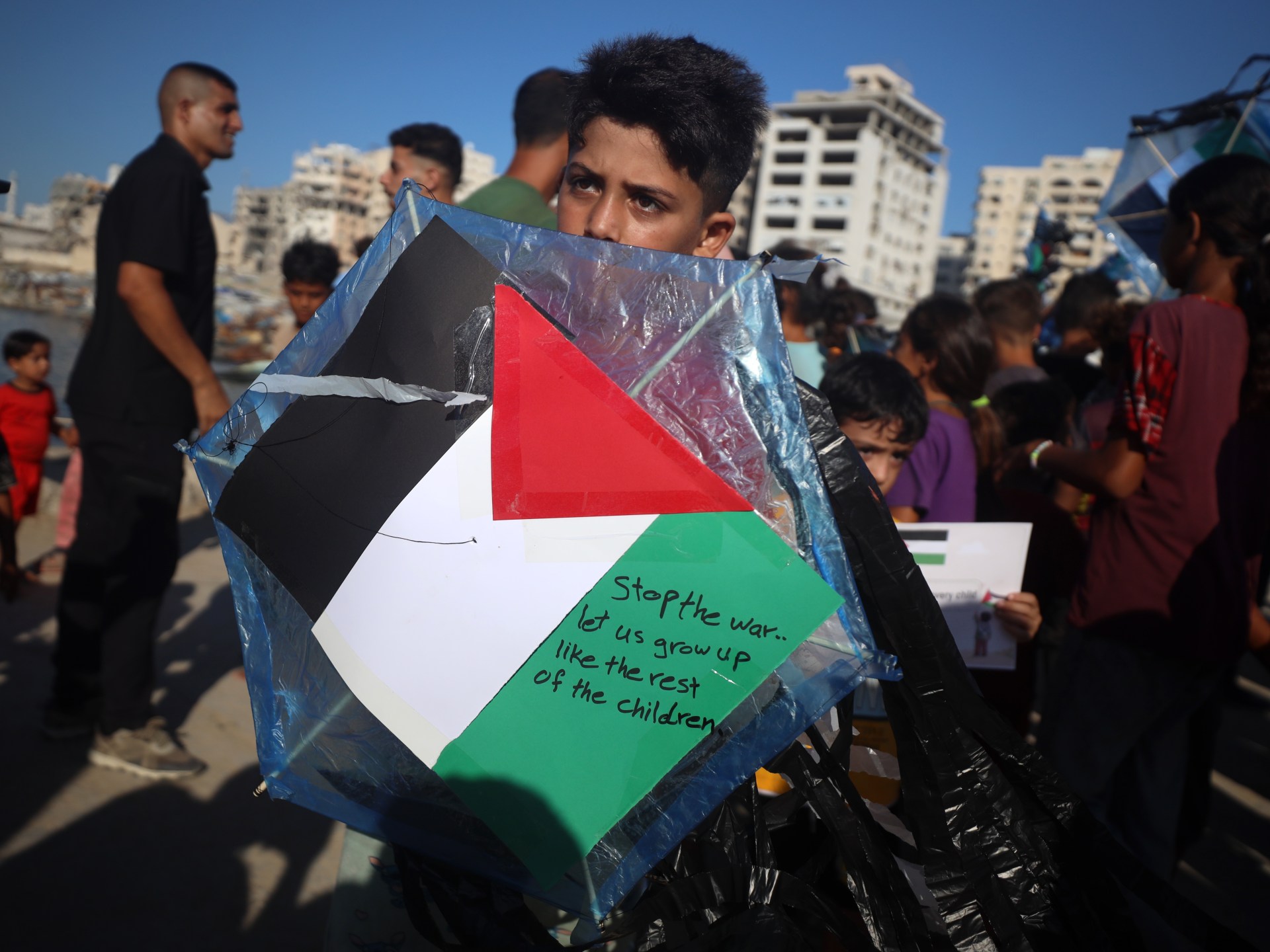 UN rejects threatened Gaza expulsions linked to kite flying