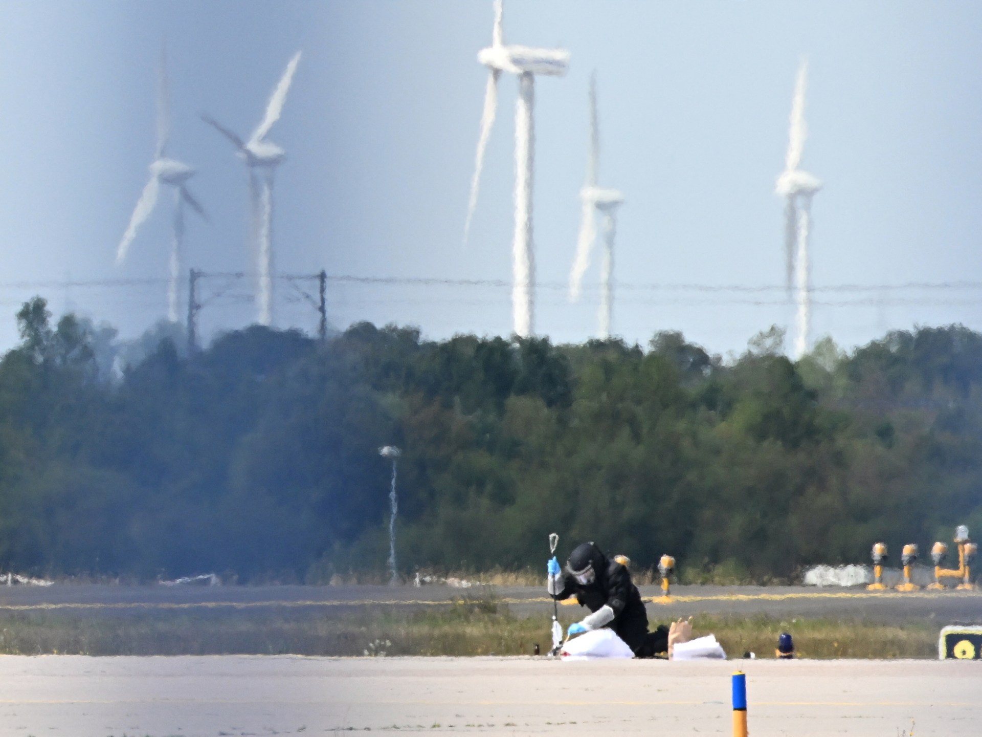 What is known about the latest drone incidents near NATO sites