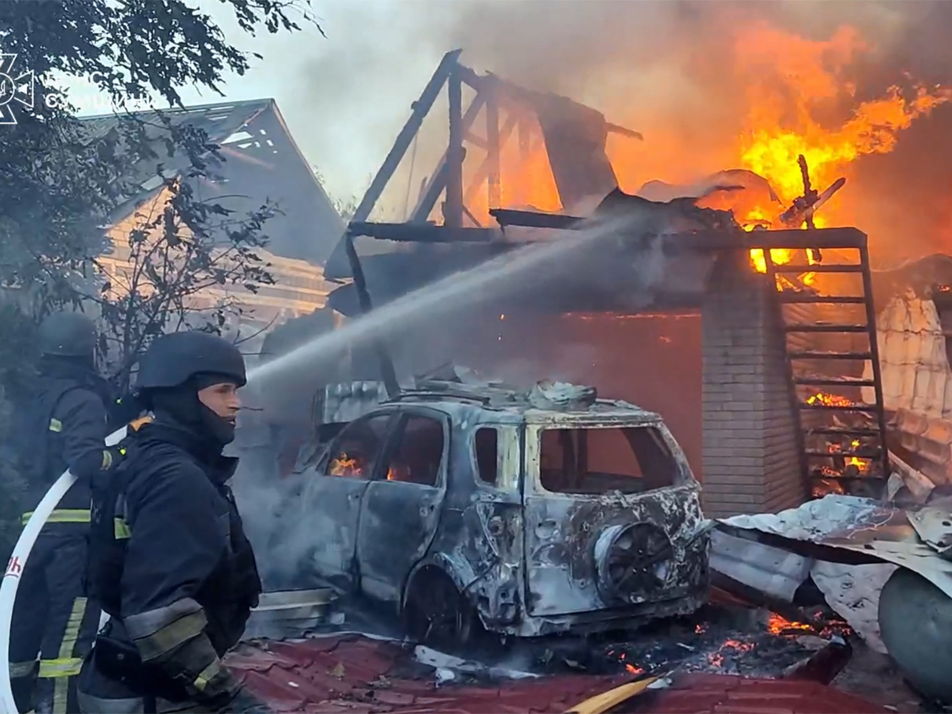 Long-range Ukrainian strikes hit facilities in Russia as arms dispute grows