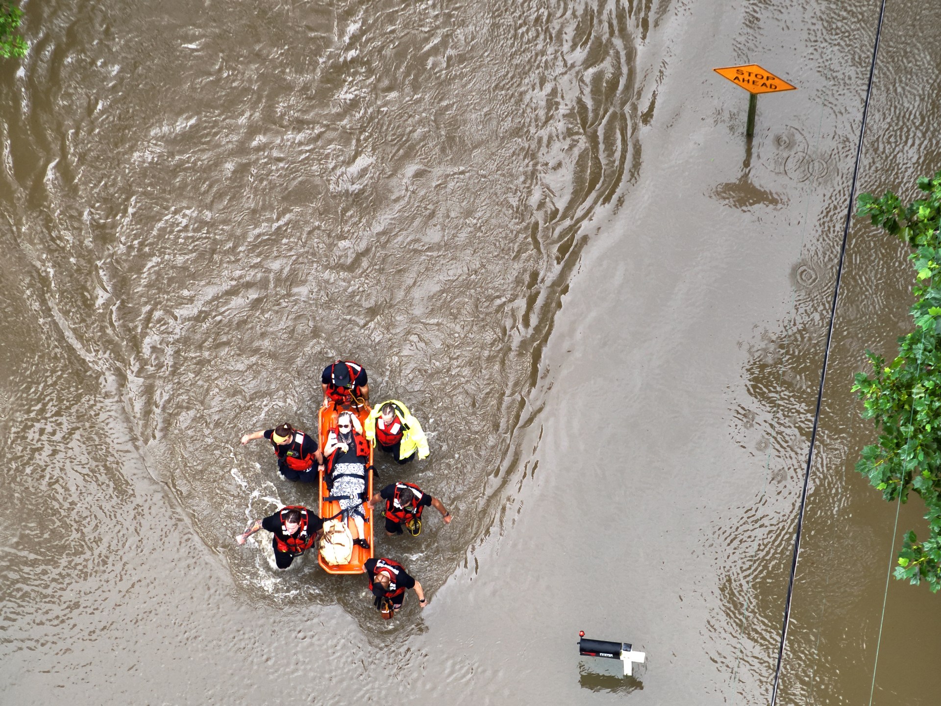 Indiana Flooding Leaves at Least Five Dead as Rescues Continue