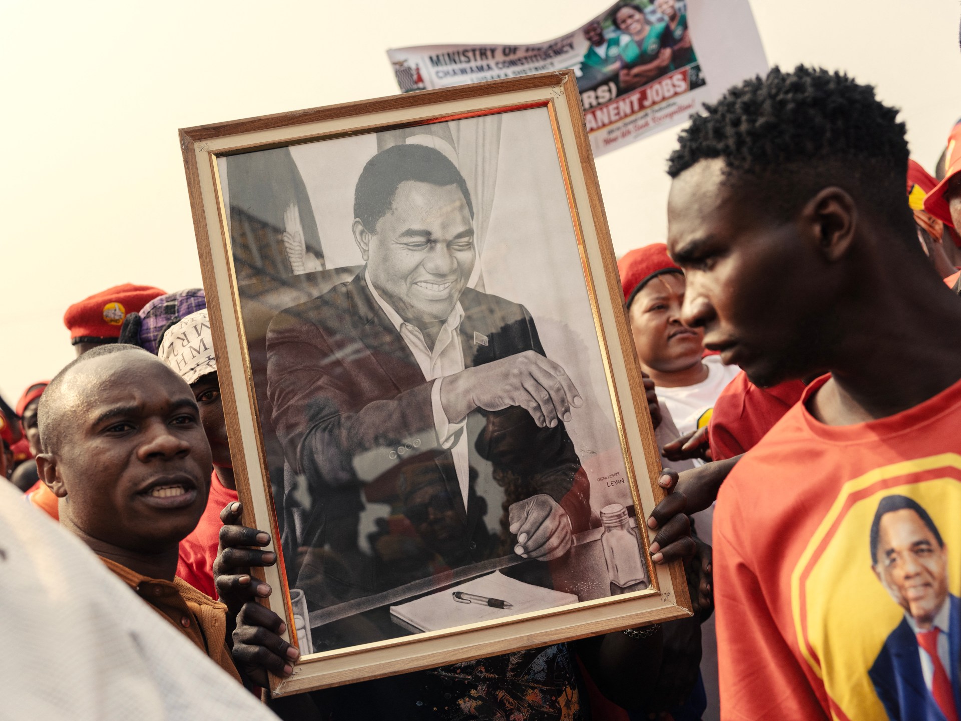 Zambia’s election count advances amid armed-raid allegation