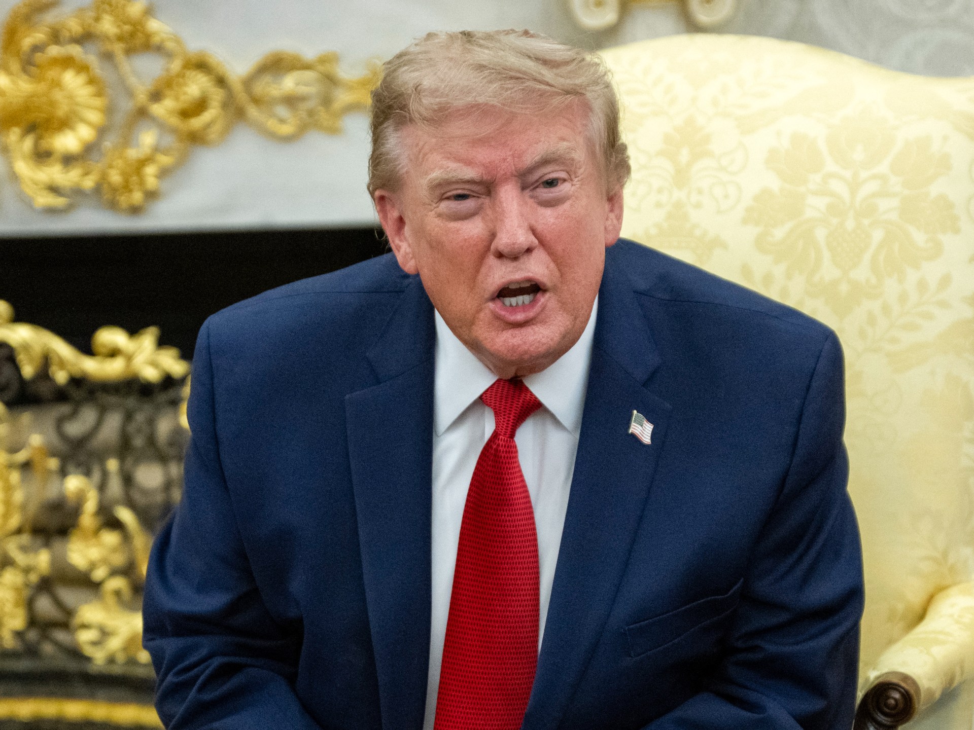 Trump says no Iran talks are planned amid Hormuz standoff