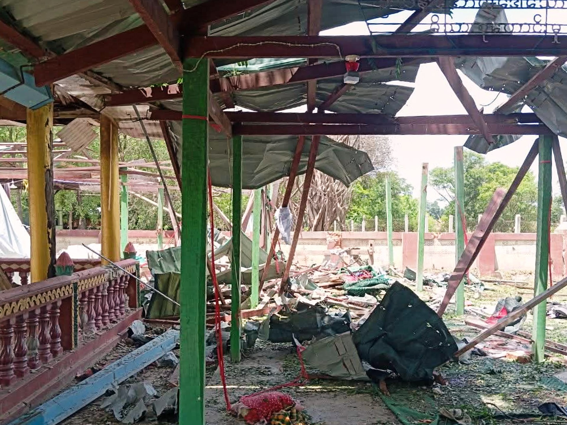 Fourteen reported killed in Myanmar monastery bombing