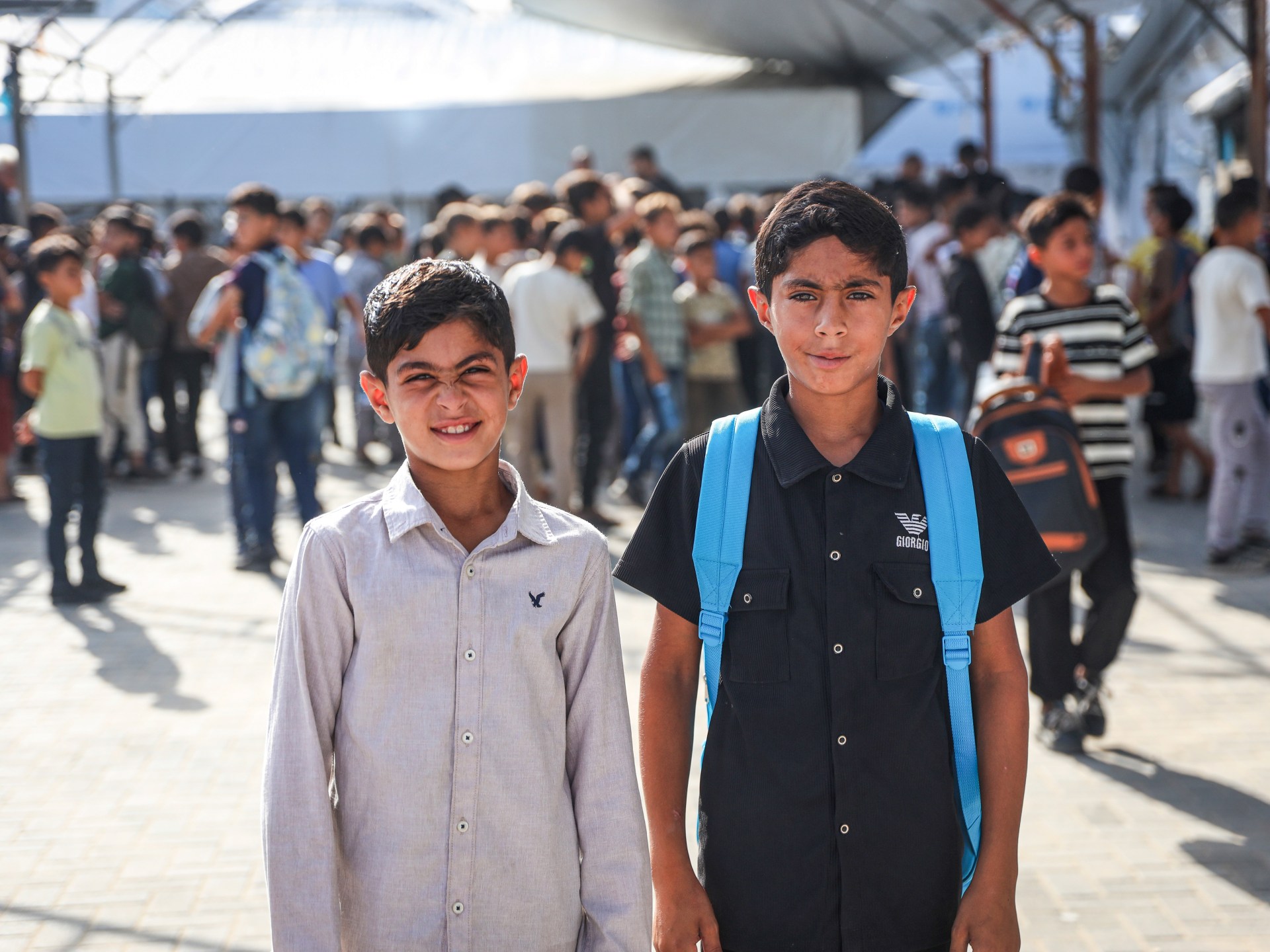 After years of disruption, Gaza students resume face-to-face lessons