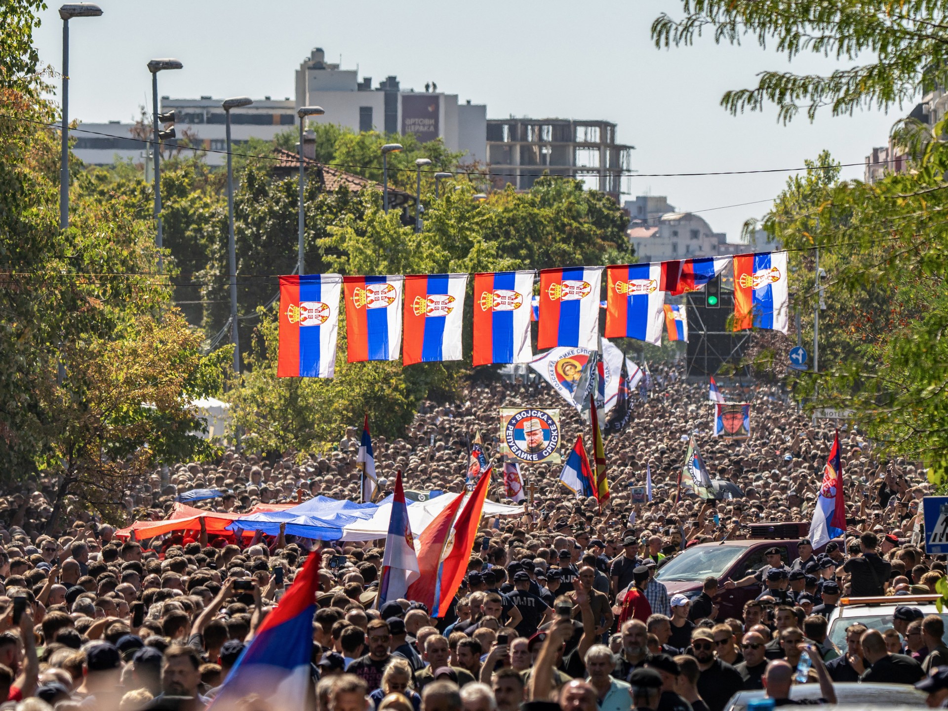 Serbia gives convicted war criminal Ratko Mladic a military funeral