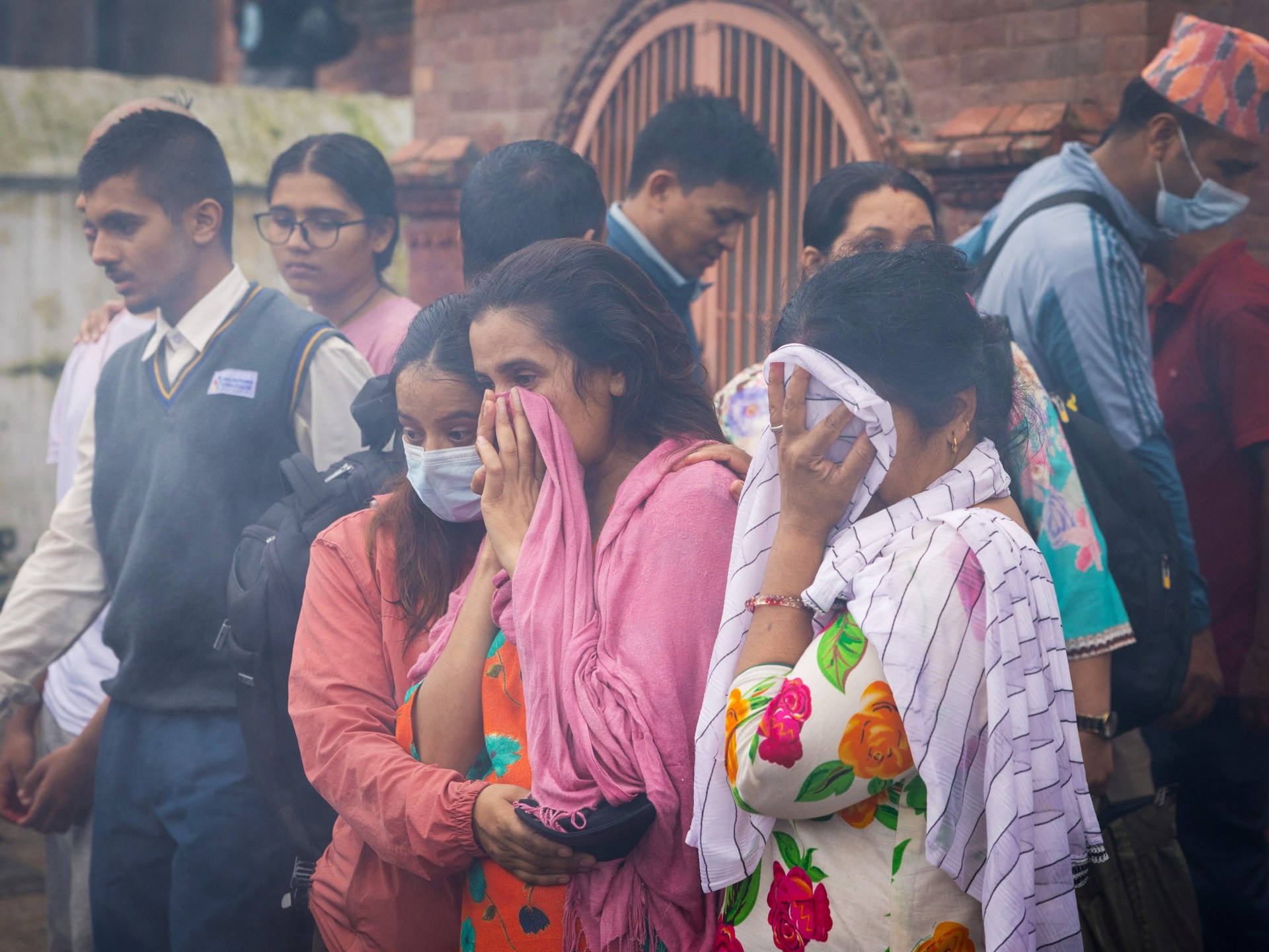 Symbolic cremations bring grief to Nepal’s flood-hit families