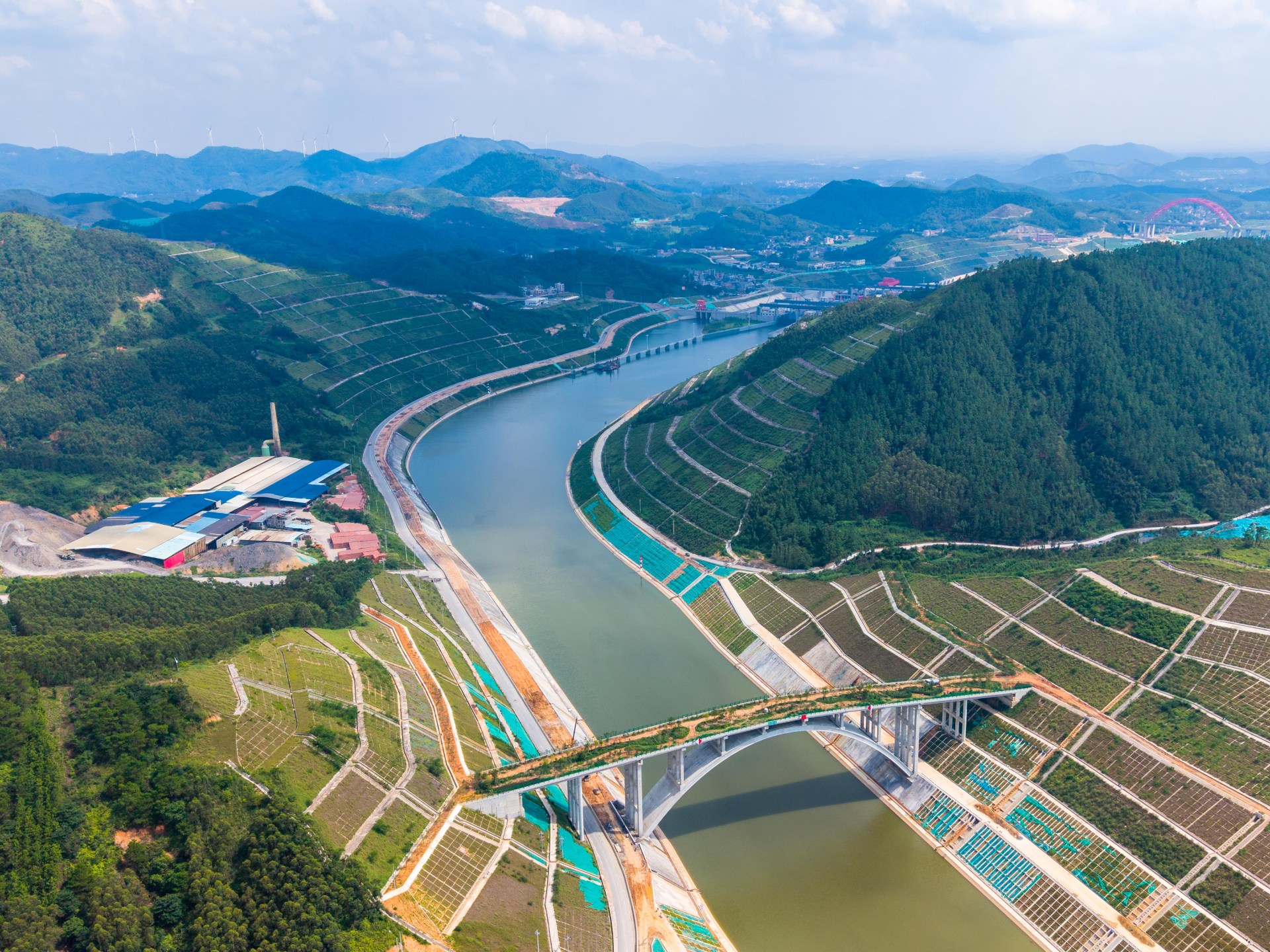 Pinglu Canal links southwest China with the sea