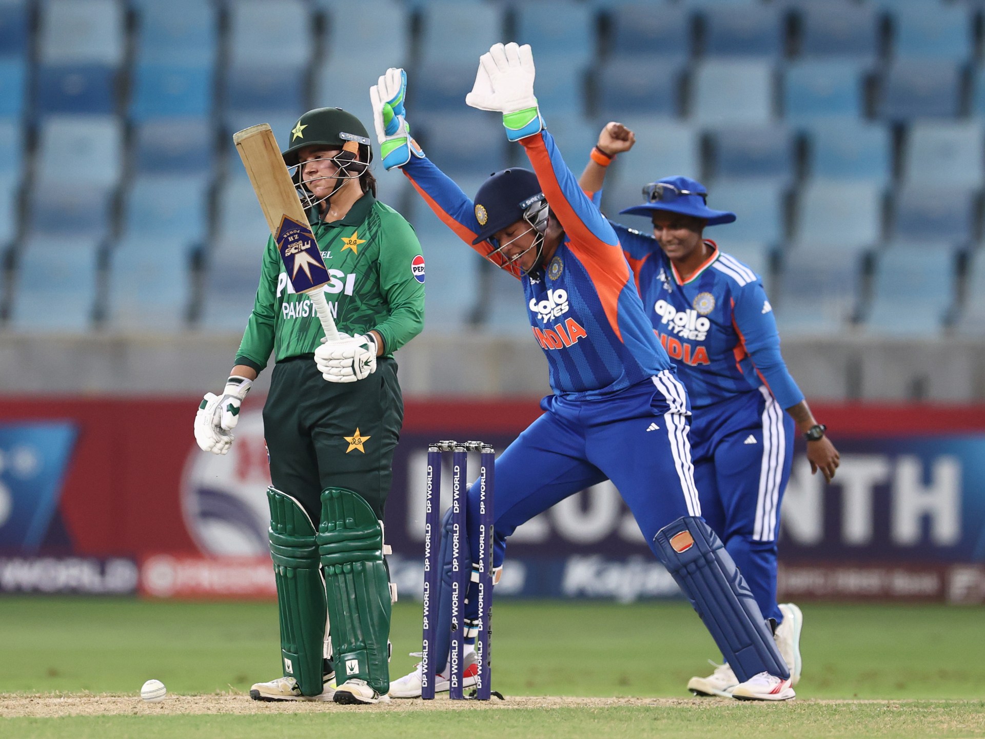 India’s spinners trigger record Pakistan collapse in Dubai
