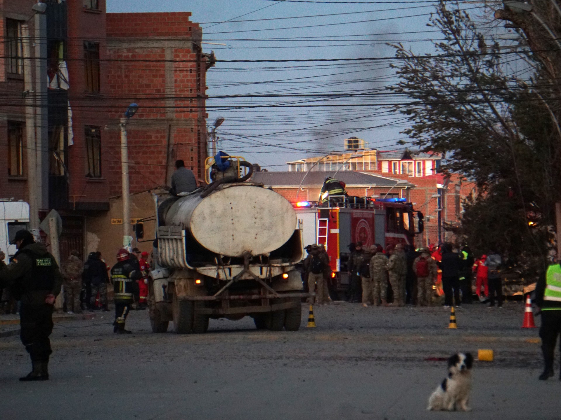 At least 10 killed in explosions at Bolivia military facility