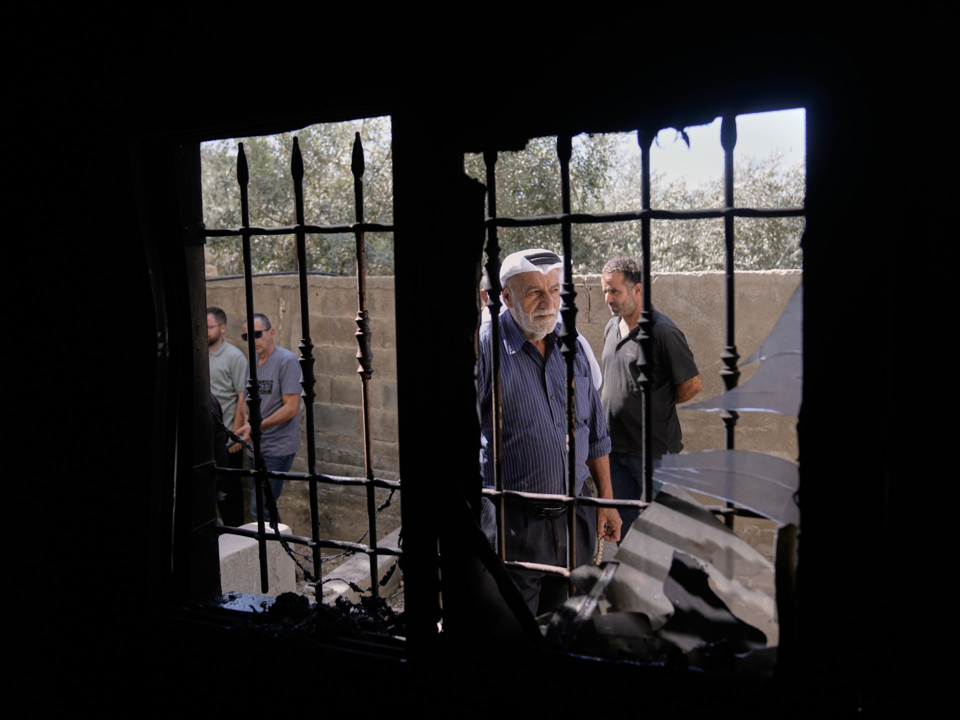 Worshippers describe fear after attacks on West Bank mosques