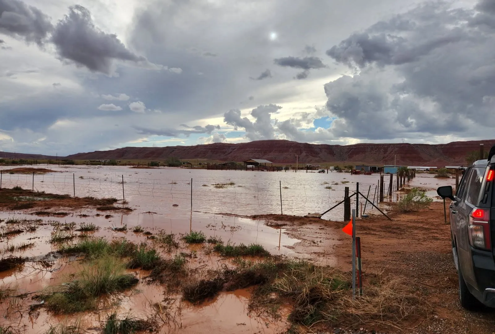 Flooding kills two adults and child in New Mexico