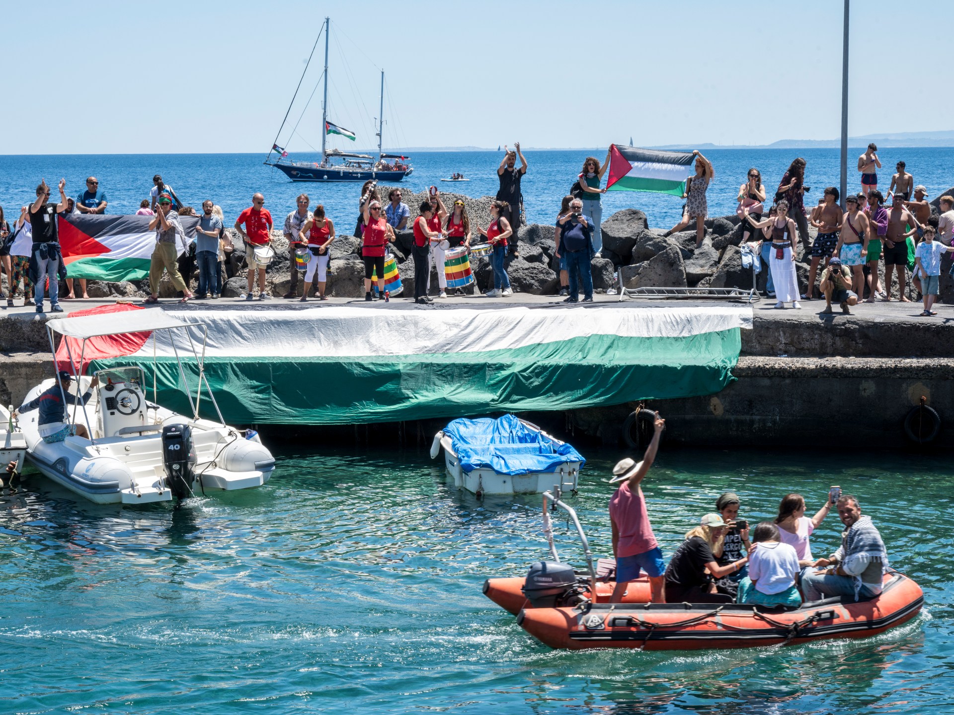 Freedom Flotilla vessels prepare for October Gaza voyage
