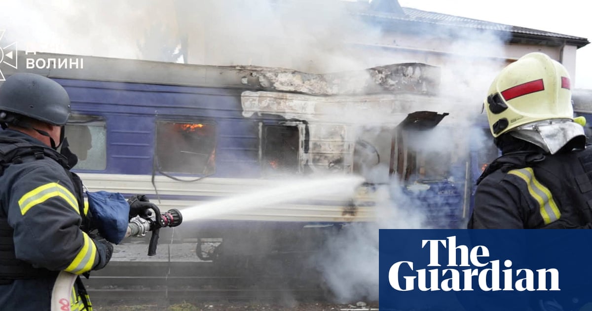 Train strike near Poland border prompts call for stronger Ukraine aid