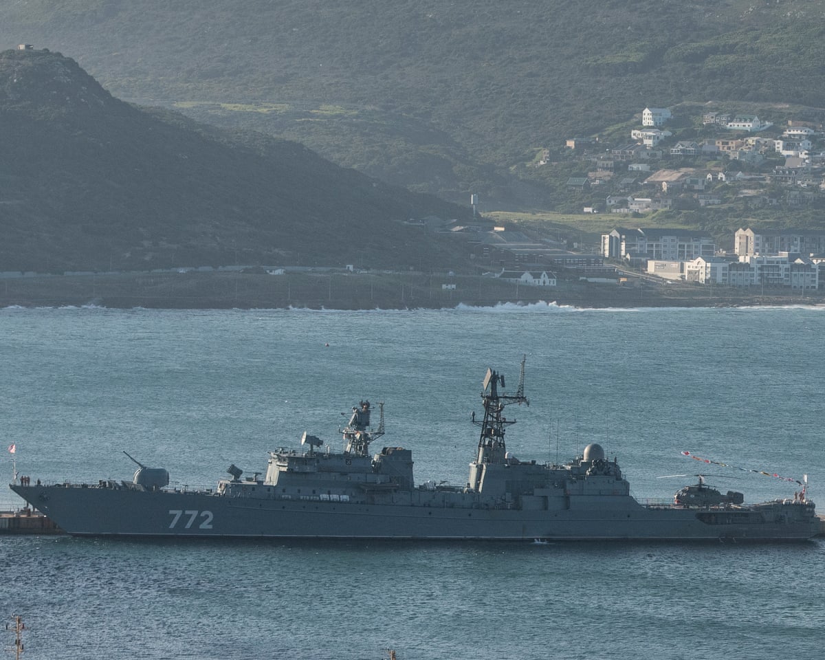Russian Frigate Performs Live-Fire Exercise 45 Miles Off Plymouth