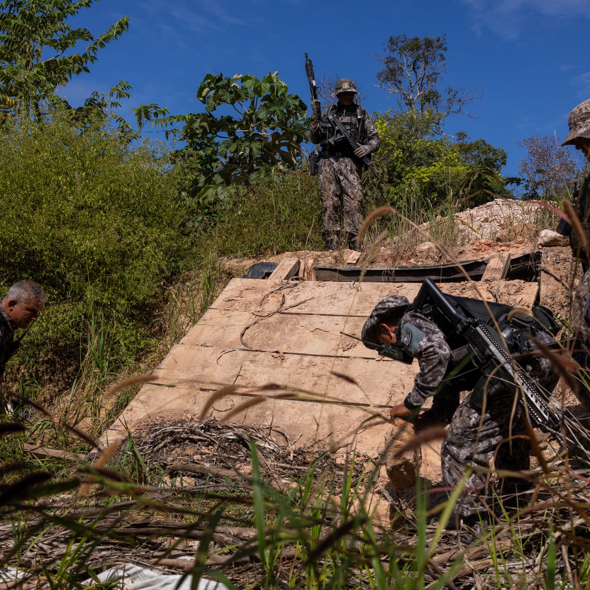 The battle to end illegal gold mining ravaging Indigenous territories in the Amazon