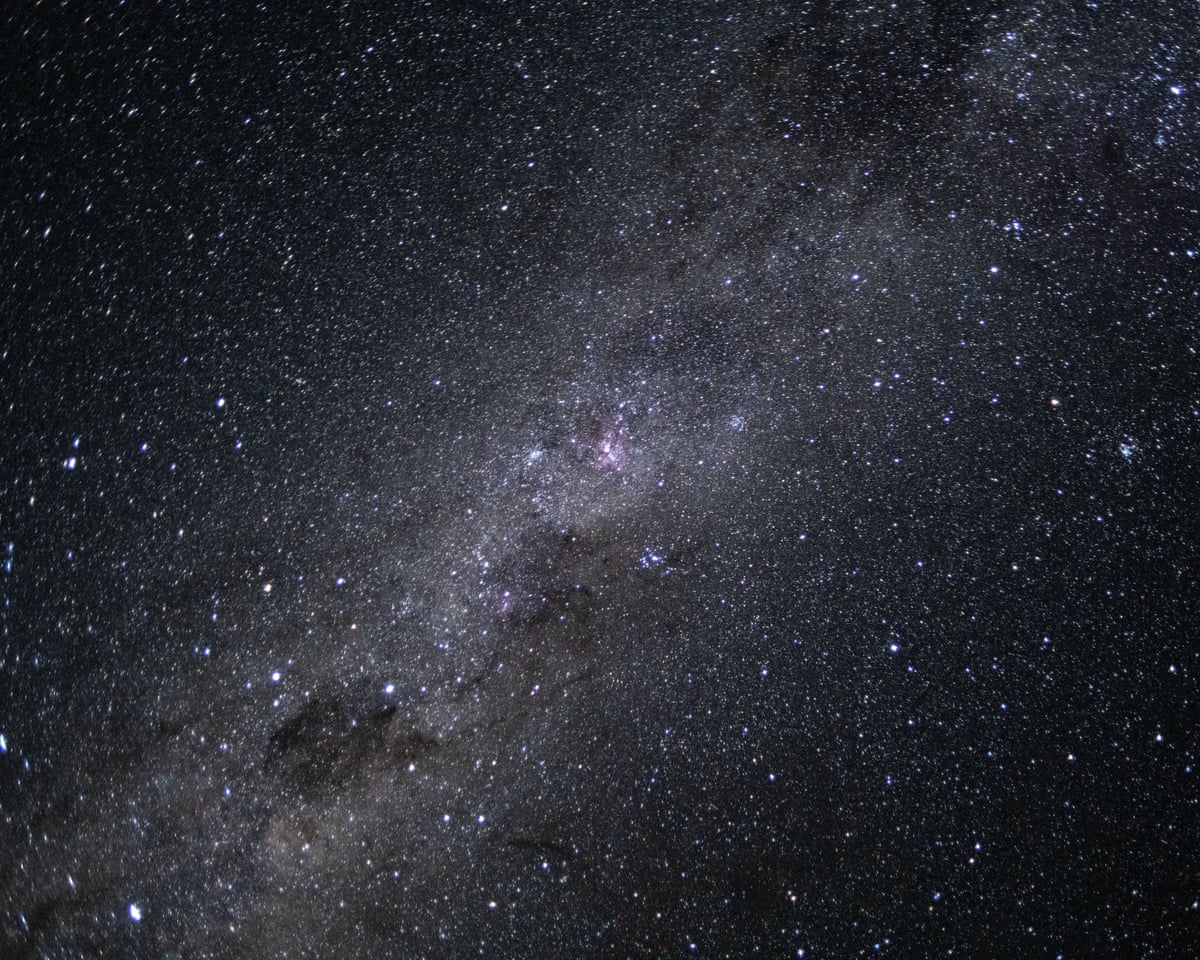 Discovery of raspberry sugar erythrulose in interstellar dust near Milky Way center