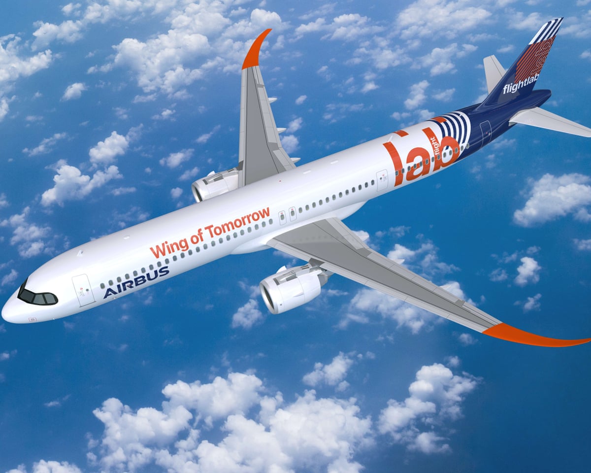 Airbus plans folding wings tests to enable longer, more efficient planes by 2030