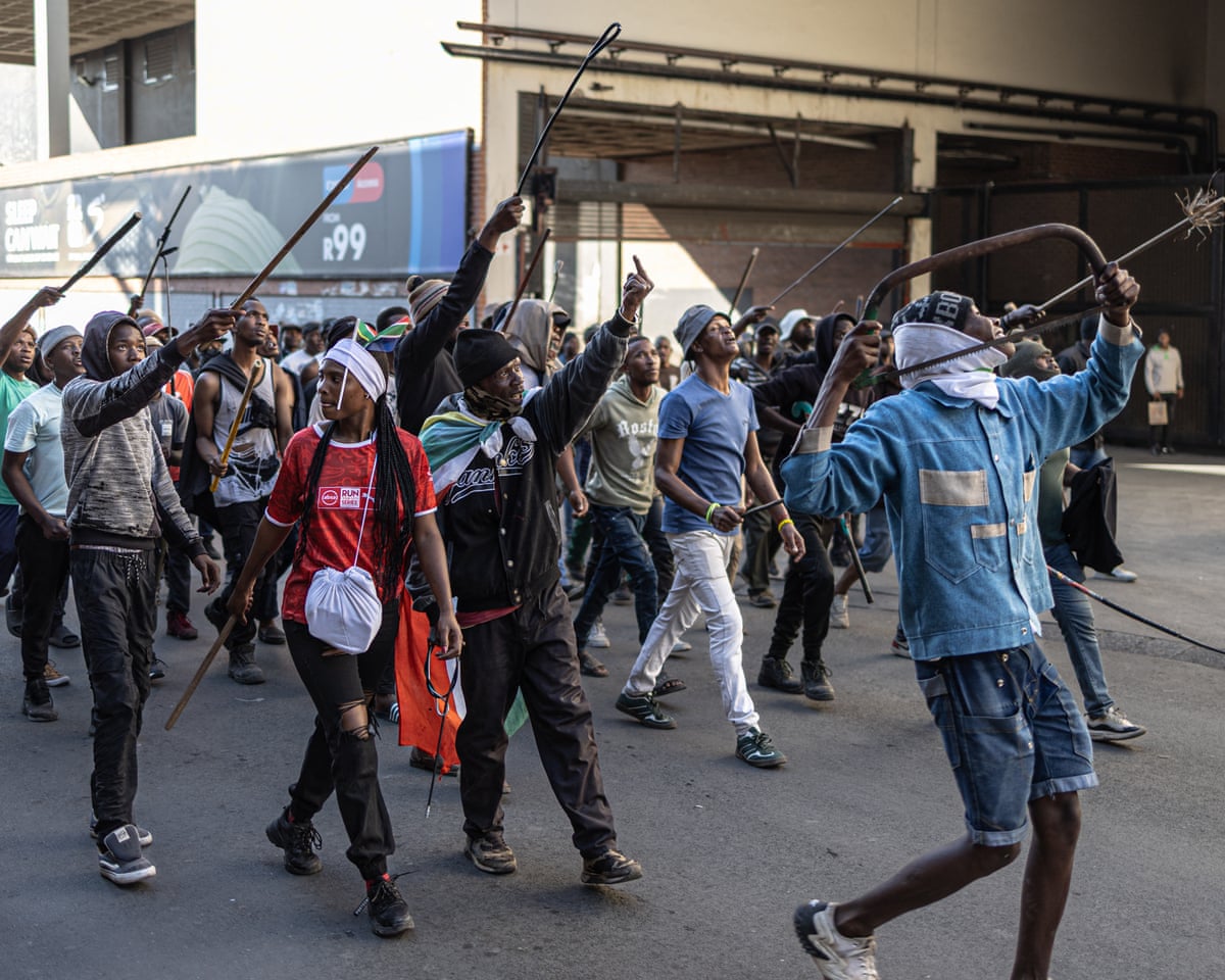 South Africa Faces Rising Violence and Displacement Amid Anti-Immigrant Demonstrations