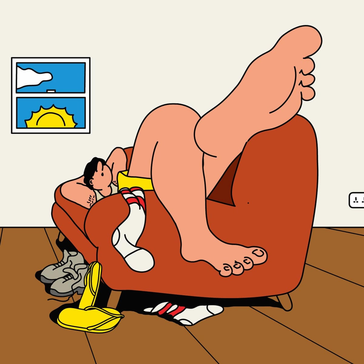 Should Brother Stop Hogging Living Room During Extended Stay?