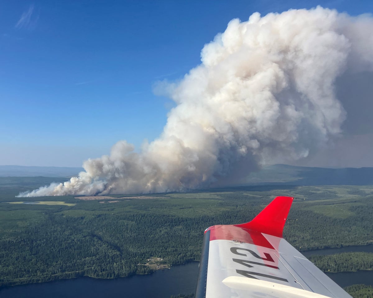 Western Canada Faces New Wildfires Triggered by Thousands of Lightning Strikes
