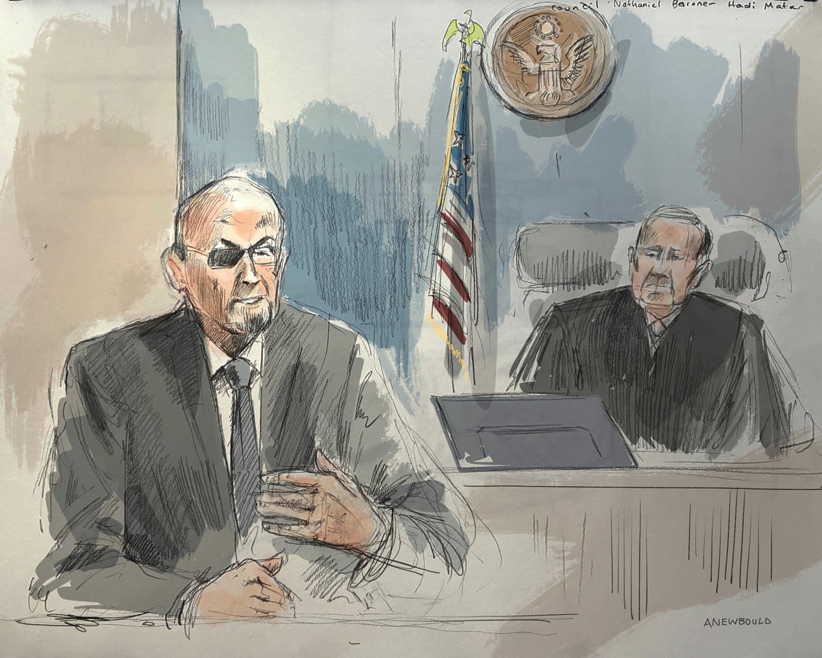 Salman Rushdie recounts stabbing attack during terrorism trial of convicted assailant