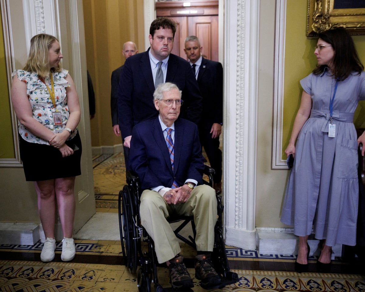 Senator Mitch McConnell’s Health Remains Unclear Amid Sparse Updates and Speculation