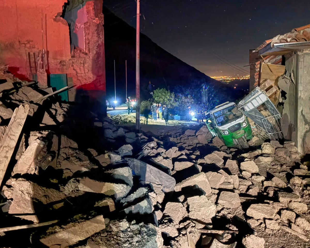 Powerful 5.5-magnitude earthquake in Peru causes fatalities and damage