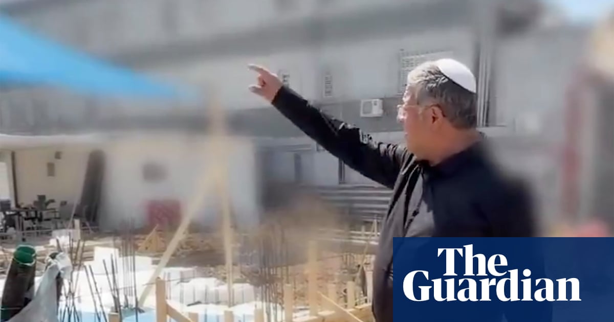 Israel’s Ben-Gvir posts video of planned gallows complex