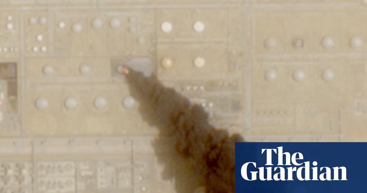 Fire reported at Saudi Aramco refinery after Houthi drone claim