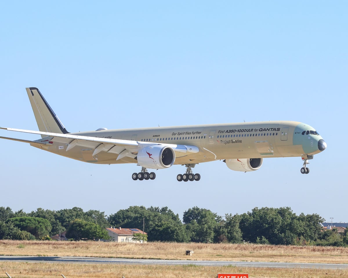 Qantas sets new record with 24-hour nonstop flight from Melbourne to Toulouse