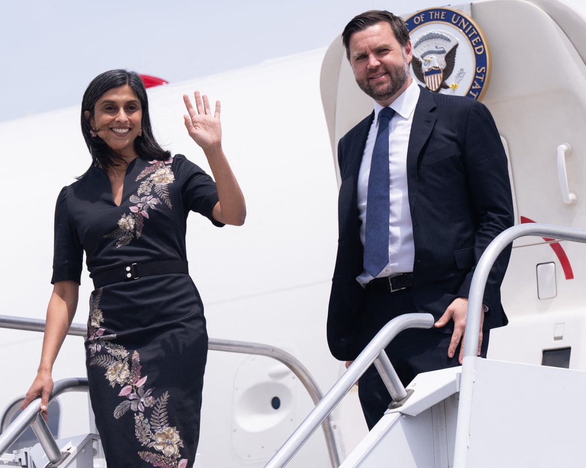 Vice-President JD Vance and Usha Vance announce birth of their son, a historic first in 156 years