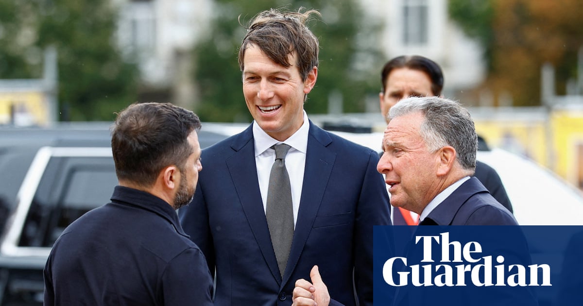 Kushner and Witkoff meet Zelenskyy in Kyiv as peace efforts intensify