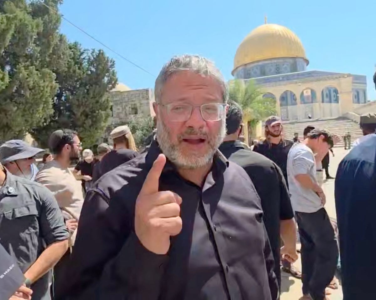 Far-Right Israeli Minister Participates in Controversial Al-Aqsa Mosque Visit Amid Rising Tensions